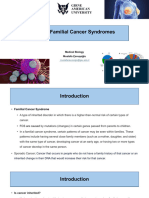 MB3-Familial Cancer Syndromes GAU