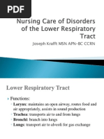 Lower Respiratory Disorders Part 1