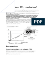 Qué Es El Sensor TPS y Cómo Funciona