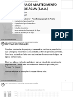 2.2 - Estudo Populacional - Consumo de Água