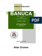 Banuca-UsersGuide-Eng Oromo Ethiopia v2