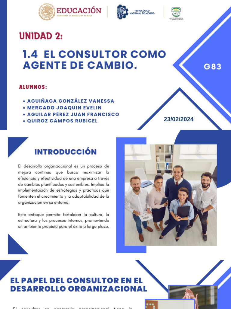 Consultoría en Gestión del Cambio Organizacional | PDF | Business ...