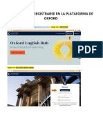 Manual para Registrarse en La Plataforma de Oxford