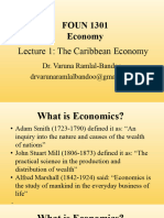May 2022 Foun 1301 Lecture 1 Economy