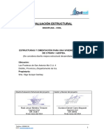 INFORME N°3 EVAL ESTRUCTURAL 2 PISOS PARA CIMENTACION (ING YI LI)