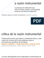 Critica Razón Instrumental