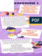 Infografía Beneficios de La Lectura Ilustrado Morado