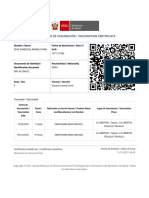 MINSA - Carnet VacunaciónSara