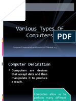 Various Types of Computers