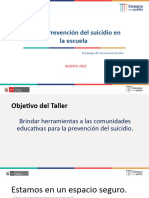 01.PPT - Taller - Prevención de Suicidio