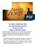 Spanish Iglesia Bautista Del Patrimonio - Las Siete Fiestas de Israel Levitico 23 - 1 44