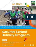 Autumn 2024 Vacation Care School Holiday Program
