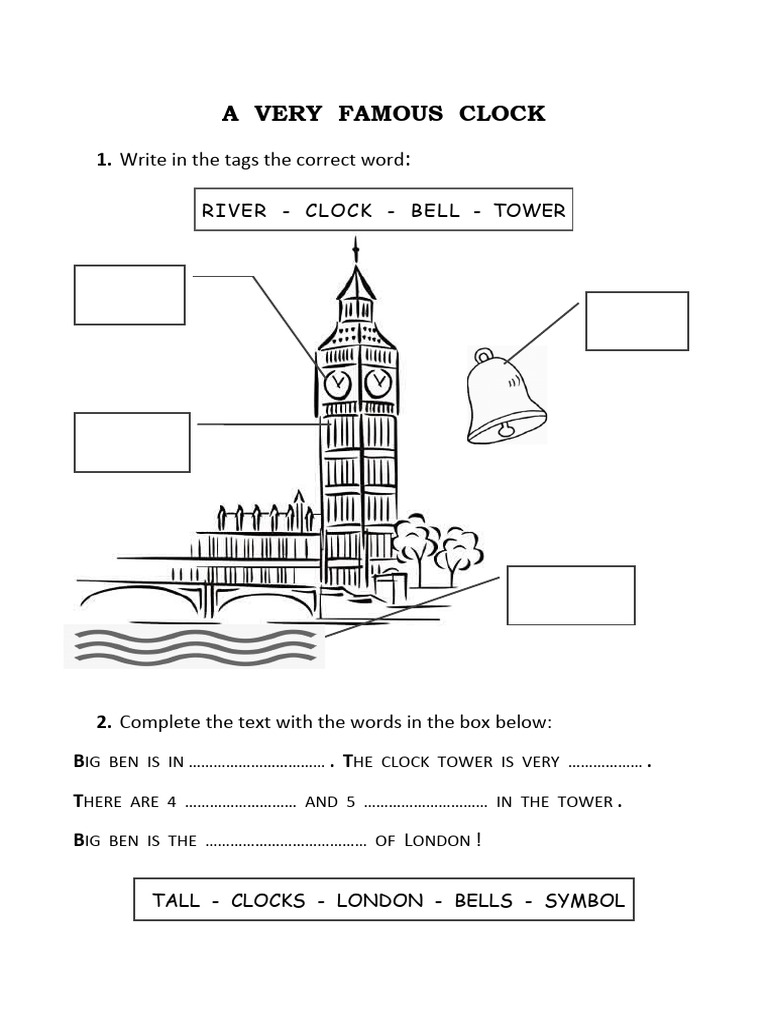 a-very-famous-clock-picture-description-exercises-125251-pdf