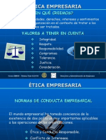 diapositiva etica empresarial