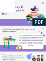 Las Mujeres y La Educacion para La Paz