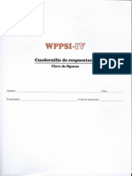 Wppsi - IV - Cuadernillo de Respuestas 3 - Clave Figuras