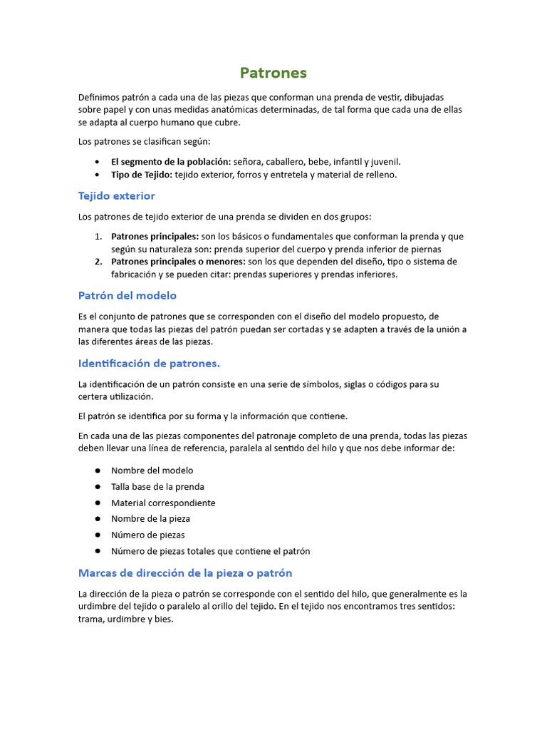 Resumen de Patrones | PDF