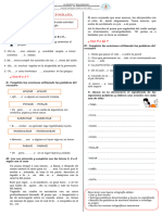 FICHAS DE ORTOGRAFÍA - 2°C