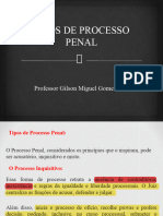 03 - Tipos de Processo Penal