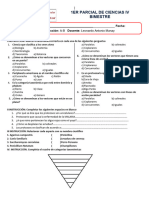 1er Parcial de Ciencias Ivbim