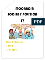 Democracia Social y Politica