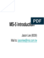 Training Msi MS-5