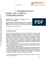 Geriatric pharmacology