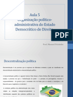 Slides Sobre Organizaã Ã o Polã Tico-Administrativa