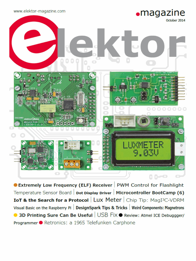 Elektor USA - October 2014 | PDF