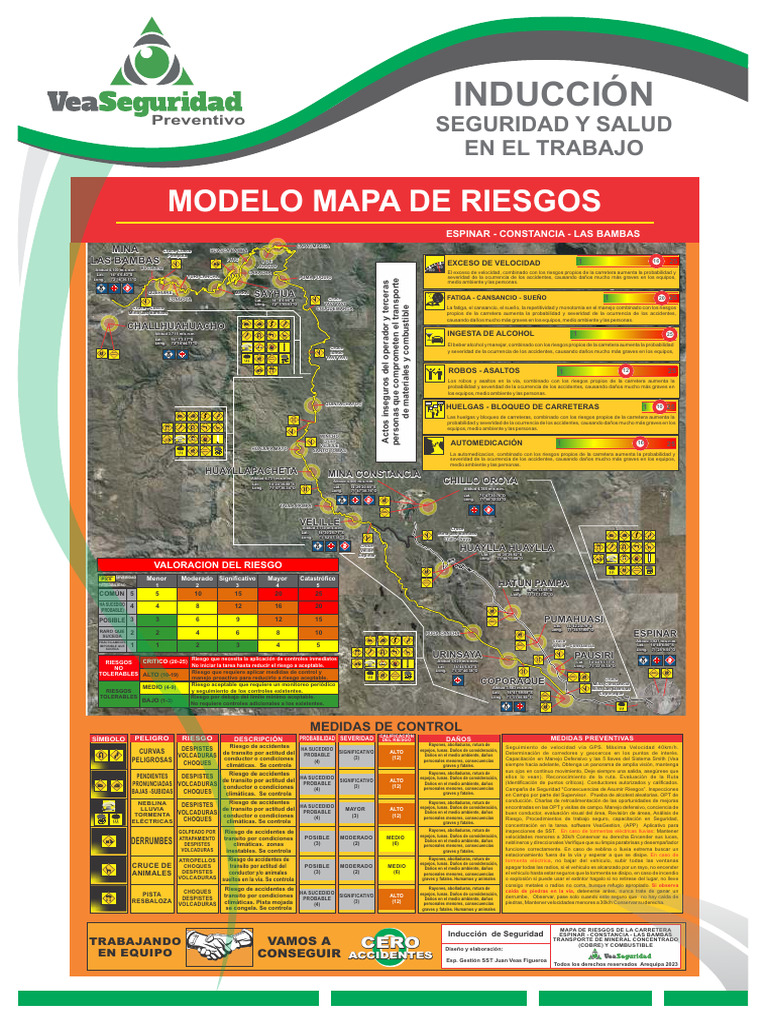 Mapa de Riesgo Modelo A4 | PDF | Tormentas