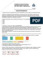 7 Ano B. - 1 º Bimestre Matemática