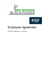 Individual Employee Agreement 