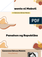 Kwento Ni Mabuti