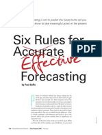 Six Rules for Effective Forecasting (1)