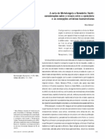Danicavalcante, Revista8 Maria Berbara - A Carta de Michelangelo A Benedetto Varchi Considerações Sobre o Vínculo Entre o Epistolário e A