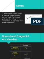 Norman Tangential Acceleration