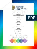 Recopilación de Datos Referidos Al Pensamiento Crítico - Ashley Pérez