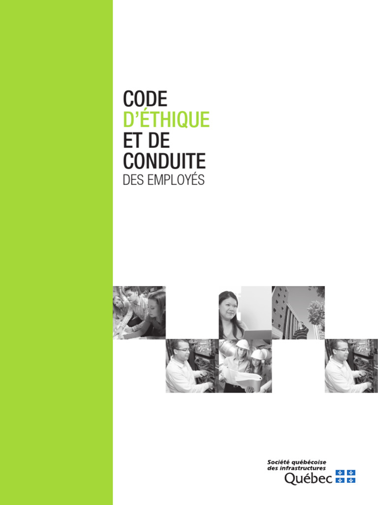 Code d'Éthique et de Conduite Employés | PDF | Conflit d'intérêt ...