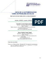 Jrealpesaldoval, 11prevalencia de La Automedicacion Como Un Problema de Salud