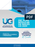 Guía Metodólogica Del Plan Modular de Inglés Ug 2024