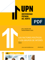 Med Trai Med_S15_Los Factores Políticos y Los Grupos de Interés