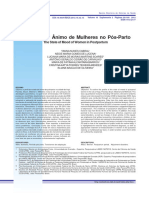 O Estado de Ânimo de Mulheres No Pós-Parto: The State of Mood of Women in Postpartum