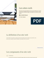 Les Sites Web 1