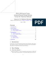 Lecture 5 - Numerical - BMSLec04