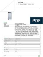 Easy UPS On-Line - SRV10KI - APC