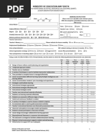 SMART-NSC Lesson Observation Form - Answer Sheet - (2022)