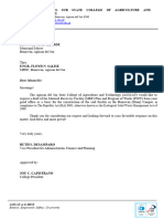 Request Letter To MPDC - MRF