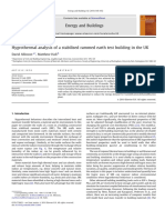 Hygrothermal Analysis of A Stabilised Rammed Earth Test Building in The UK