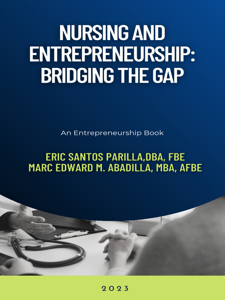 Nursing and Entrepreneurship Bridging The Gap | PDF | Entrepreneurship ...