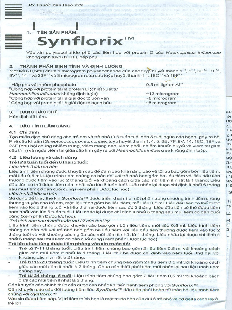 SYNFLORIX | PDF